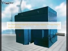 3kv Μόνιμος Σύγχρονος Κινητήρας Μαγνήτη 3 Φάσεων PMSM Κινητήρας 60 Πόλων