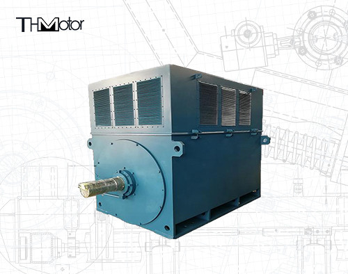 YPKK 900kw Τρεις φάσεις Ασύγχρονος ηλεκτρικός κινητήρας υψηλής τάσης 8p10p 12p