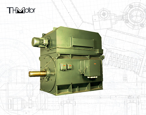 YPKK Κλουβί Inverter Τρεις φάσεις Ασύγχρονος κινητήρας 3000RPM IP55 6000KW