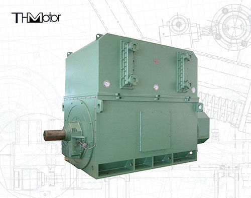 Βιομηχανικοί κινητήρες υψηλής τάσης 6000v-11000v 2 πόλοι για βέλτιστες επιδόσεις